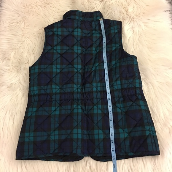 Plaid | quilted | vest - Picture 8 of 12